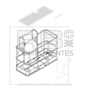 CESTA COMPATIVEL GE 101382GT