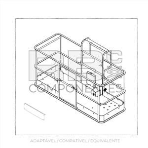CESTA COMPATIVEL GE 101394GT