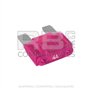 FUSIVEL DE TIPO FICHA DE 4 A