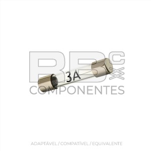 FUSIVEL DE VIDRO DE 3 A