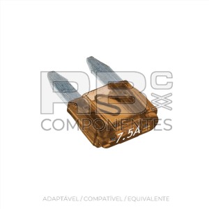 FUSIVEL DE FICHA MIN. 7,5A