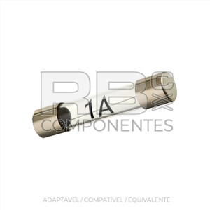 FUSIVEL DE VIDRO 1AMP A 32MM