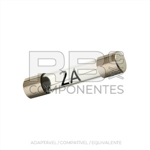 FUSIVEL DE VIDRO 2AMP A 32MM