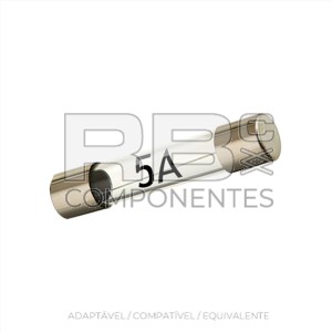 FUSIVEL DE VIDRO  5 AMP A 32MM