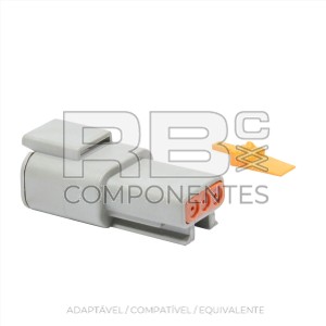CONECTOR COMPATIVEL  CON DTM04-2P