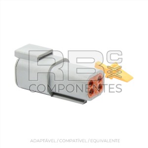 CONECTOR COMPATIVEL  CON DTM04-4P