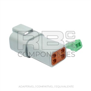 CONECTOR COMPATIVEL  CON DT04-4P