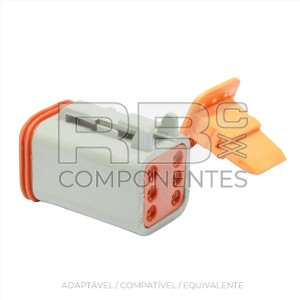 CONECTOR COMPATIVEL  CON DT06-6S