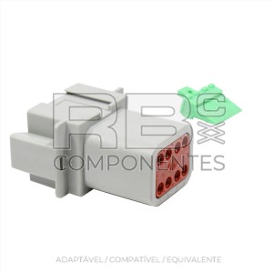 CONECTOR COMPATIVEL  CON DT04-8P