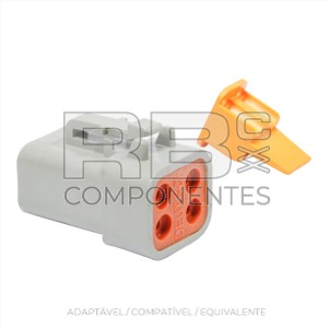 CONECTOR COMPATIVEL  CON DTP06-4S