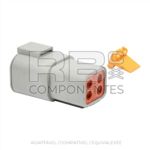CONECTOR COMPATIVEL  CON DTP04-4P