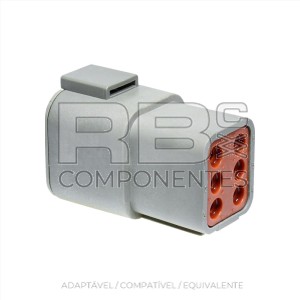 CONECTOR COMPATIVEL  CON DTP04-6P