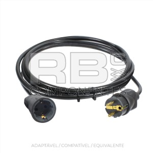 ALARGADERA PARA CARGA BATERIAS  ( LONGO  2,5MTS )