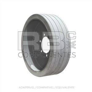 RODA TRASEIRA MTU 120 AETJ NS 510194 6 AGUJERO
