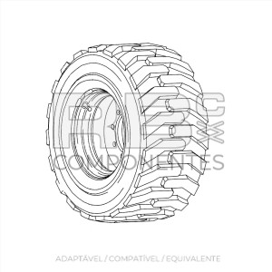 RODA  ADAPTAVEL JL 0258333