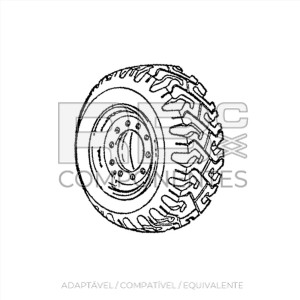 RODA  ADAPTAVEL JL 0271616 LH, 15-19.5 PR16