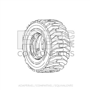 RODA ADAPTAVEL REF 4520253, 18-625 PR16