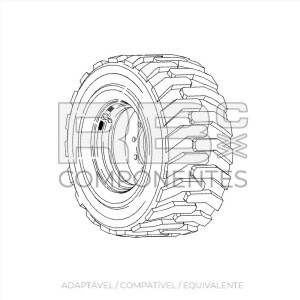 RODA  ADAPTAVEL REF 4520344