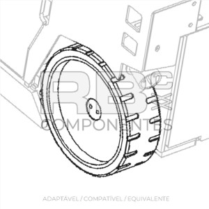 RODA ADAPTAVEL REF 838090107021
