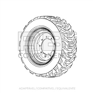 RODA  12-32. 5, LH  ADAPTAVEL REF 125178