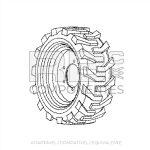 RODA ADAPTAVEL REF 1260036