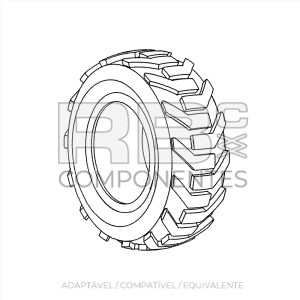 RODA ,RH,12-16. 5/10PR,ADAPTAVEL REF 1271441