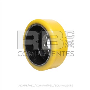 RODA POLIURETANO TRANSPAL/APILADOR 230X28D45