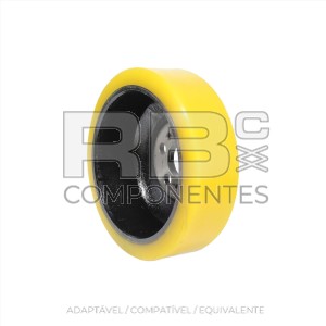RODA POLIURETANO TRANSPAL/APILADOR 230X70D45