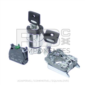 SELECTOR 3 POSICIONES FIJAS CON SALIDA LLAVE 3