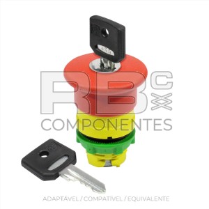 PARADA DE EMERGÊNCIA COMPATÍVEL  ZB5AS14