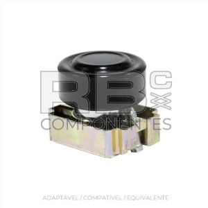 PUSHBUTTON PRETO INCLUIDO APOIO