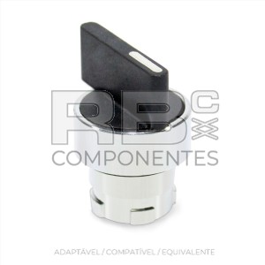 SELECTOR DE MANETA LOGA DE 3 POS CON RETOR.A CTRO