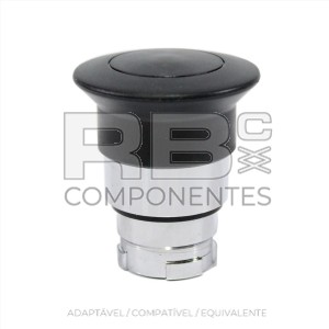 SETA PRETA MOMENTANEA DE DIÂMETRO 40MM  -  2AM2