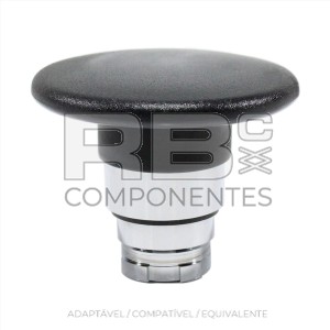 SETA PRETA DIÂMETRO 60MM  -  2AMJ2