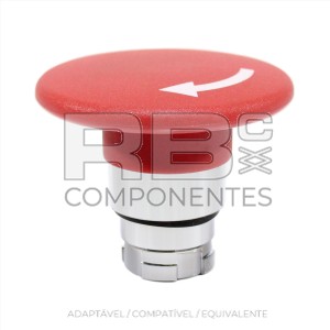 SETA VERMELHA DIÂMETRO 30MM - 2AMLS4