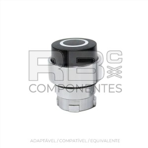 PUSHBUTTON  QUE SOBRESALE CON MARCA EN PRETO