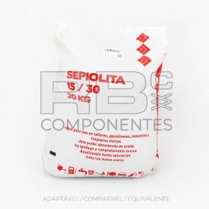 SEPIOLITA ABSORVENTE DE ÓLEO 20KG