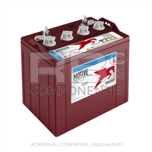 BATERIA DE SEMITRAÇÃO DE 8V