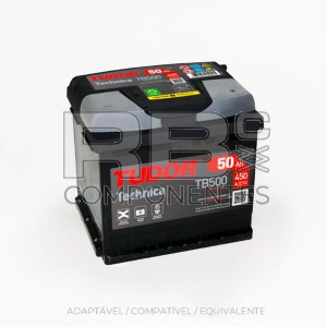 BATERIA DE PARTIDA TUDOR TECHNICA 50AH 207x175x190
