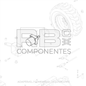 MOTOR DE DIREÇÃO HIDRÁULICO